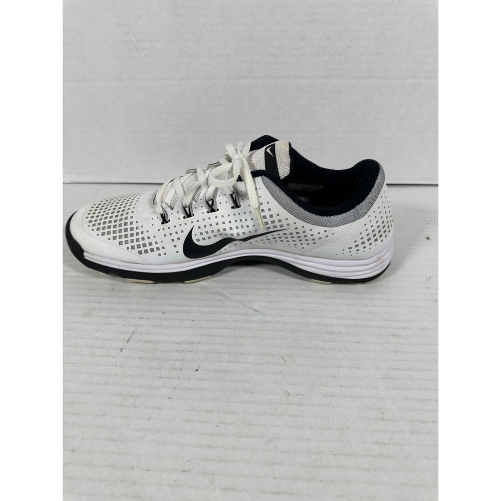 Nike Lunar Control 2 Golf Shoes White Black Grey 652522-100 Mens 13 - Picture 12 of 14